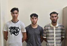Dövlət sərhədini qanunsuz keçməyə cəhd edən 4 əcnəbi saxlanılıb (FOTO)