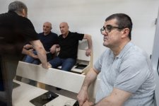 Ermənistan silahlı qüvvələrinin hücumları nəticəsində yaralanmış, mina qurbanı olmuş, əsirlikdə işgəncələr görmüş şəxslər məhkəmədə ifadə veriblər (FOTO)