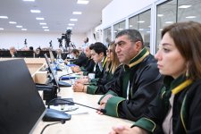 Ermənistan silahlı qüvvələrinin hücumları nəticəsində yaralanmış, mina qurbanı olmuş, əsirlikdə işgəncələr görmüş şəxslər məhkəmədə ifadə veriblər (FOTO)