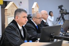 Ermənistan silahlı qüvvələrinin hücumları nəticəsində yaralanmış, mina qurbanı olmuş, əsirlikdə işgəncələr görmüş şəxslər məhkəmədə ifadə veriblər (FOTO)