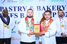 Bakıda ilk dəfə qənnadçılıq və çörəkbişirmə sənəti üzrə beynəlxalq çempionat keçirilib (FOTO)