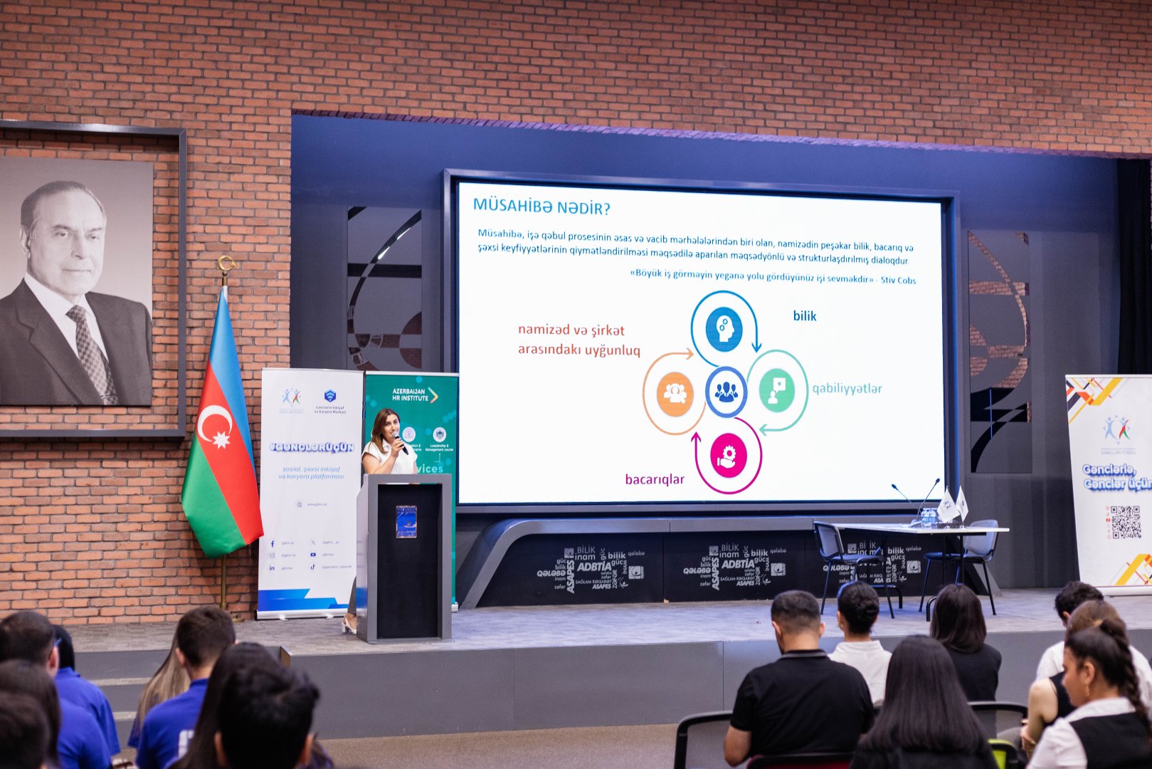 “Gənclərlə iş dünyasına baxış: İnsan resurslarının gözü ilə” Forumu keçirilib (FOTO)