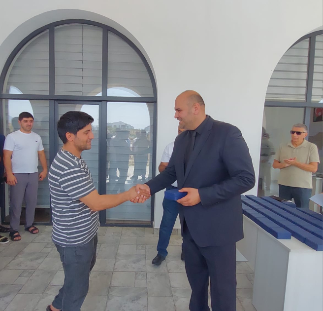 Ağdamın Xıdırlı kəndinə köçən daha 58 ailəyə evlərin açarları təqdim edilib (YENİLƏNİB) (FOTO)