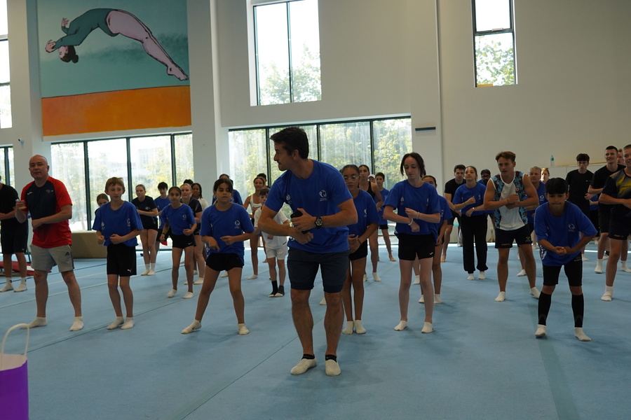 Bakıda ilk dəfə batut gimnastikası üzrə beynəlxalq təlim-məşq toplanışı keçirilib (FOTO)