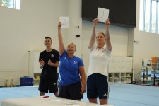 Bakıda ilk dəfə batut gimnastikası üzrə beynəlxalq təlim-məşq toplanışı keçirilib (FOTO)