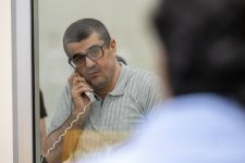 Ermənistan silahlı qüvvələrinin hücumları nəticəsində yaralanmış, mina qurbanı olmuş, evləri dağılmış şəxslər məhkəmədə ifadə veriblər (FOTO)