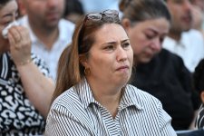 Ermənistan silahlı qüvvələrinin hücumları nəticəsində yaralanmış, mina qurbanı olmuş, evləri dağılmış şəxslər məhkəmədə ifadə veriblər (FOTO)