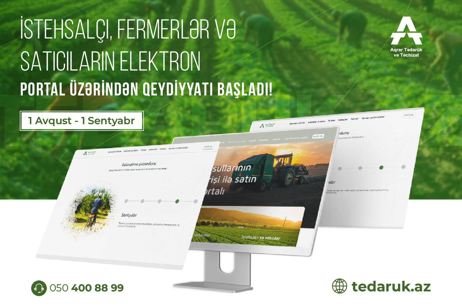Azərbaycanda dövlətə ərzaq satışı ilə bağlı təkliflərin qəbuluna başlanıldı