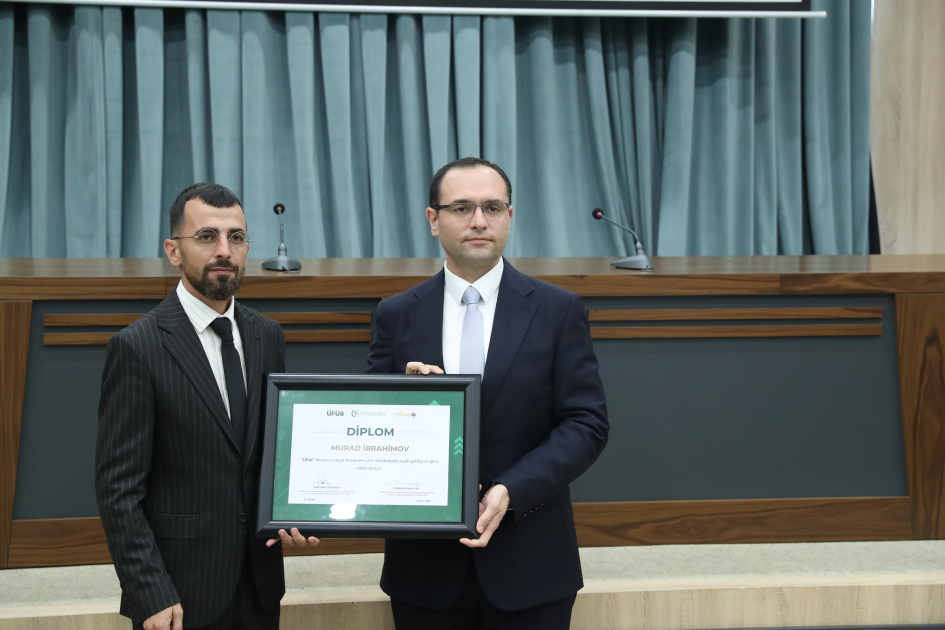 "Üfüq” Karyera İnkişaf Proqramının qaliblərinin təltif olunma mərasimi keçirilib (FOTO)