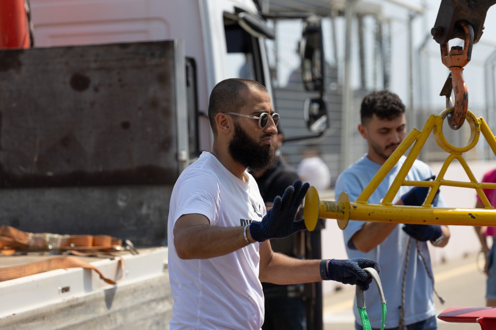 “Formula 1” Azərbaycan Qran-Prisinə hazırlıq məqsədilə marşallar üçün təlimlər keçirilib (FOTO)