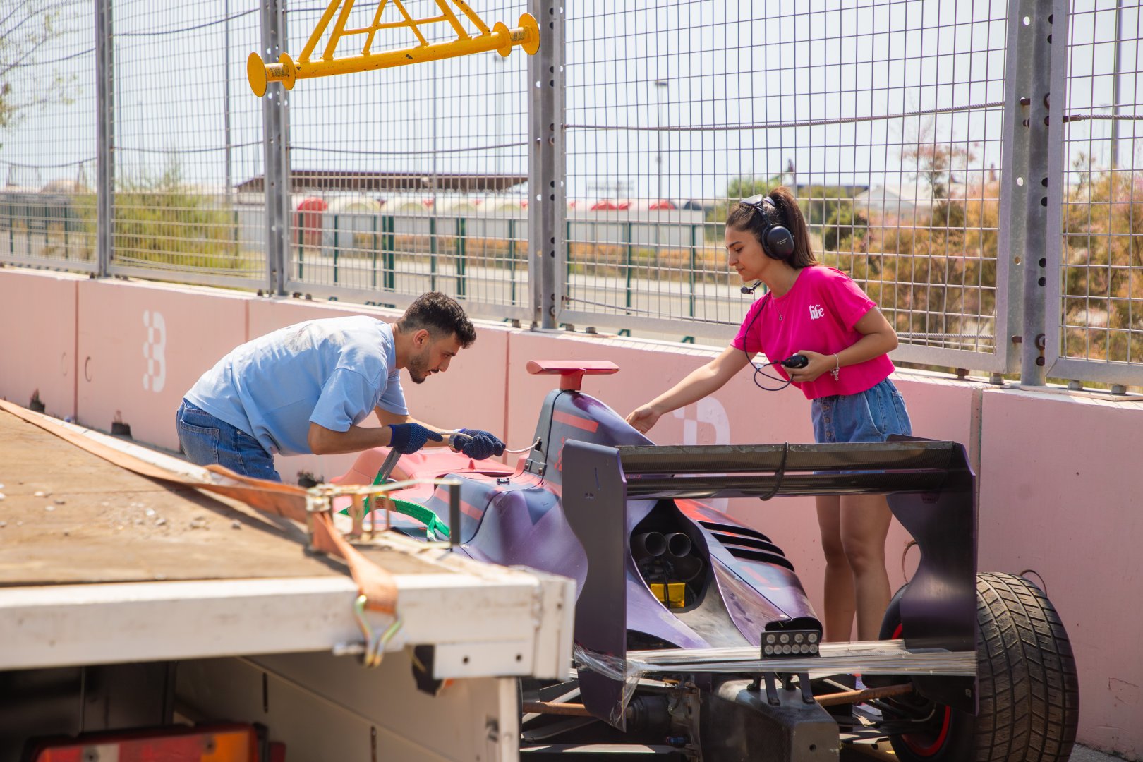“Formula 1” Azərbaycan Qran-Prisinə hazırlıq məqsədilə marşallar üçün təlimlər keçirilib (FOTO)