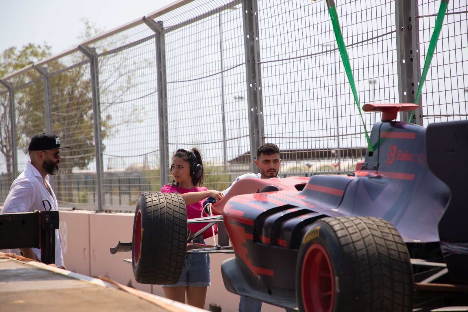 “Formula 1” Azərbaycan Qran-Prisinə hazırlıq məqsədilə marşallar üçün təlimlər keçirilib (FOTO)