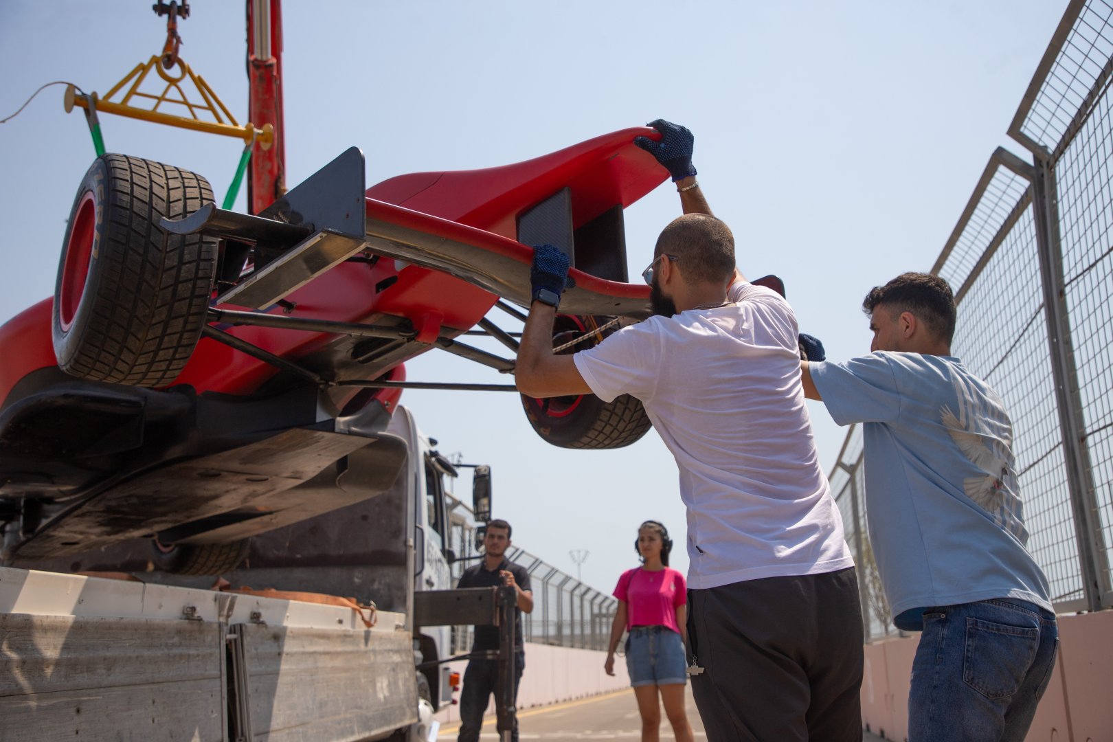 “Formula 1” Azərbaycan Qran-Prisinə hazırlıq məqsədilə marşallar üçün təlimlər keçirilib (FOTO)