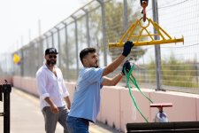 “Formula 1” Azərbaycan Qran-Prisinə hazırlıq məqsədilə marşallar üçün təlimlər keçirilib (FOTO)