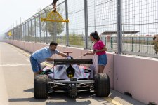 “Formula 1” Azərbaycan Qran-Prisinə hazırlıq məqsədilə marşallar üçün təlimlər keçirilib (FOTO)