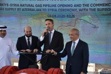 Azərbaycan qazının Suriyaya ixracına başlanıldı (FOTO) (YENİLƏNİB)
