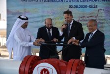 Azərbaycan qazının Suriyaya ixracına başlanıldı (FOTO) (YENİLƏNİB)