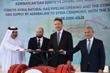 Azərbaycan qazının Suriyaya ixracına başlanıldı (FOTO) (YENİLƏNİB)