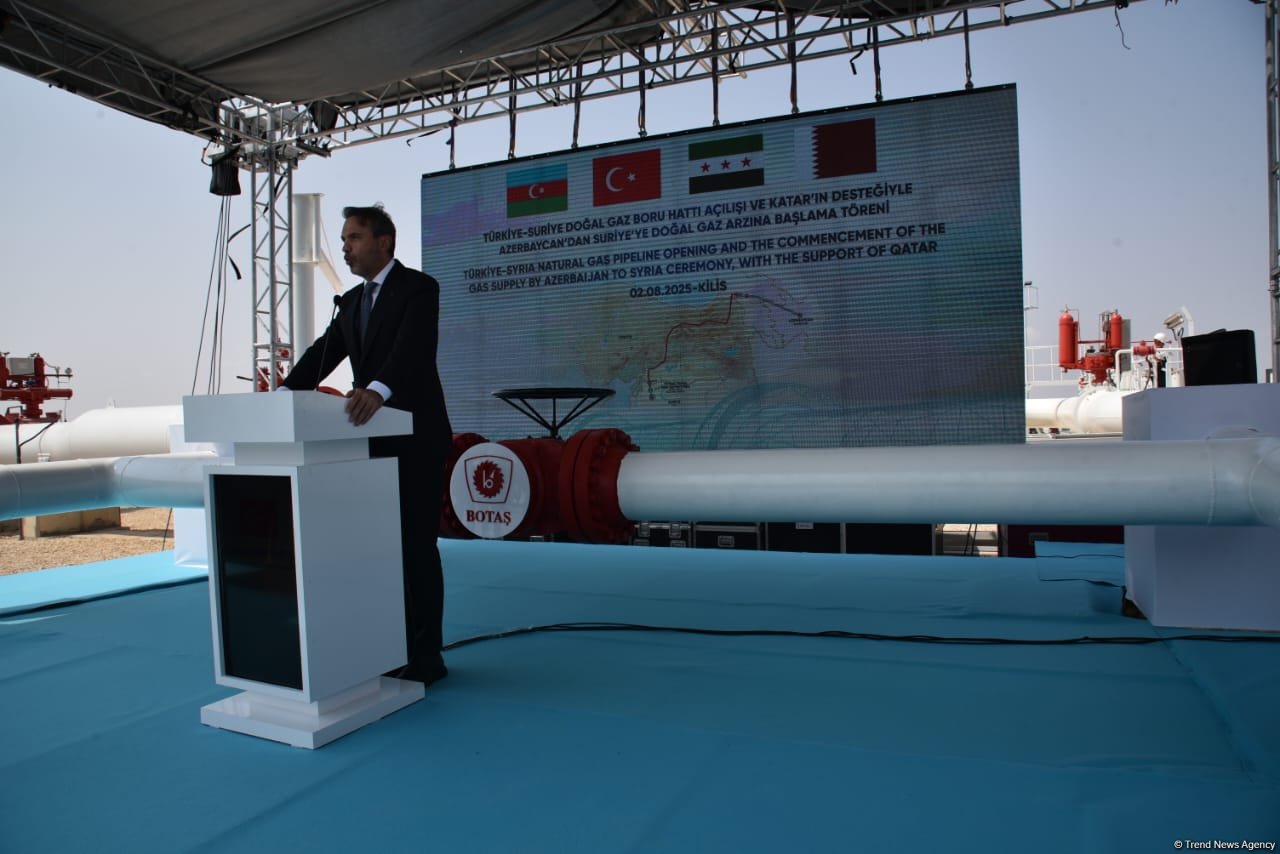 Azərbaycan qazının Suriyaya ixracına başlanıldı (FOTO) (YENİLƏNİB)