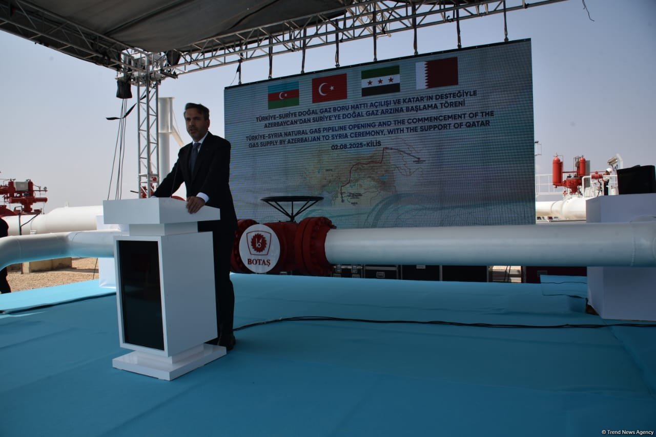 Azərbaycan qazının Suriyaya ixracına başlanıldı (FOTO) (YENİLƏNİB)