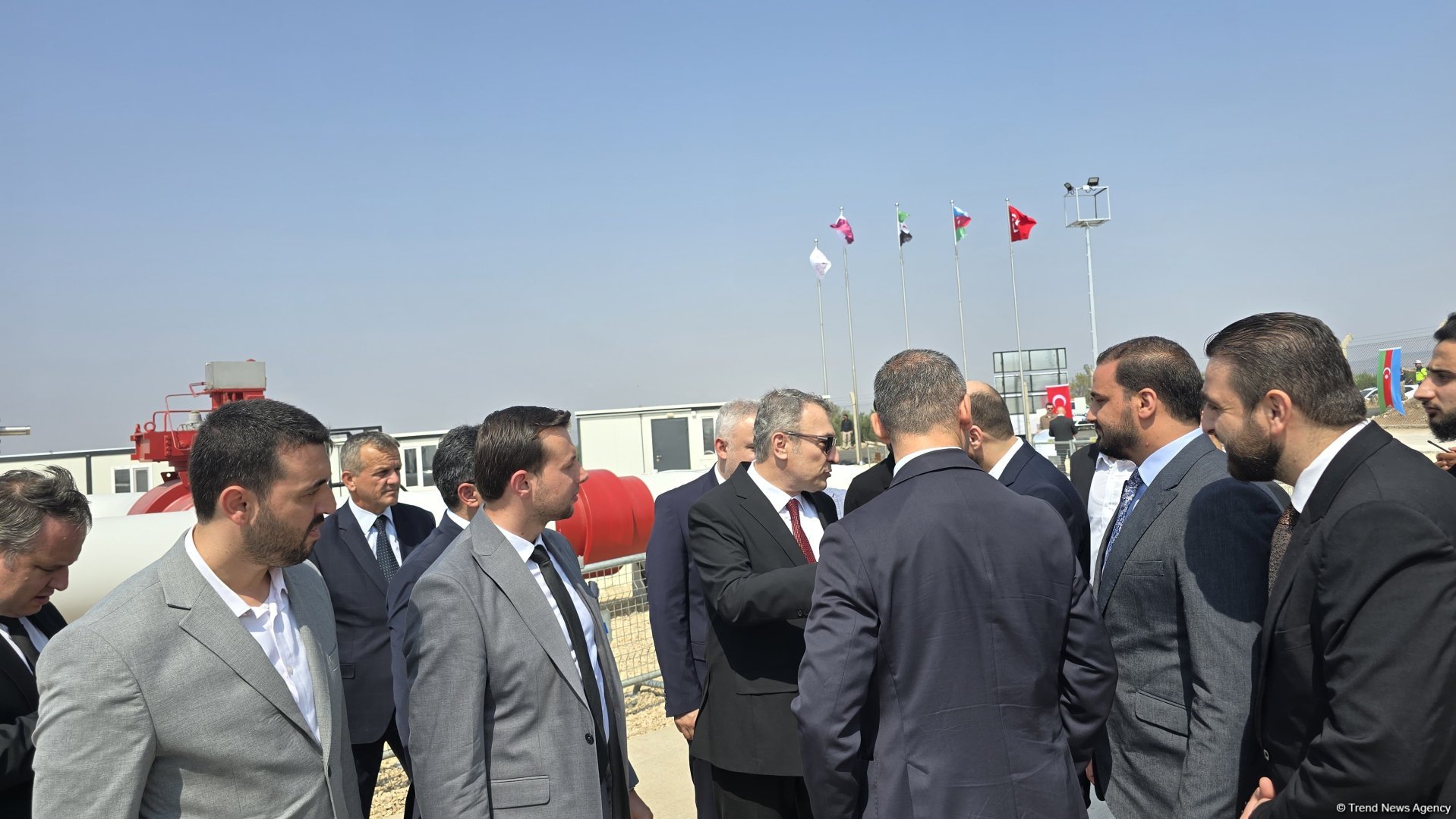 Azərbaycan qazının Suriyaya ixracına başlanıldı (FOTO) (YENİLƏNİB)