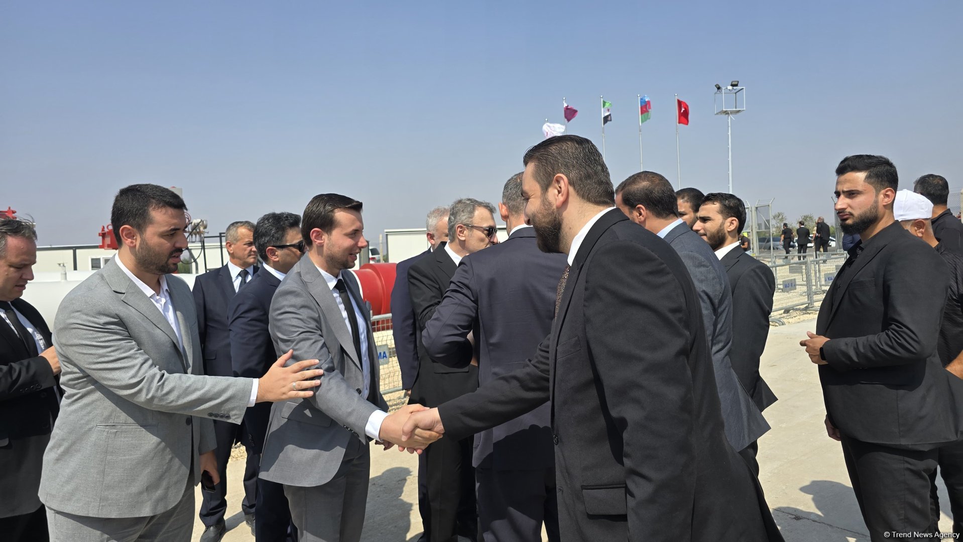 Azərbaycan qazının Suriyaya ixracına başlanıldı (FOTO) (YENİLƏNİB)