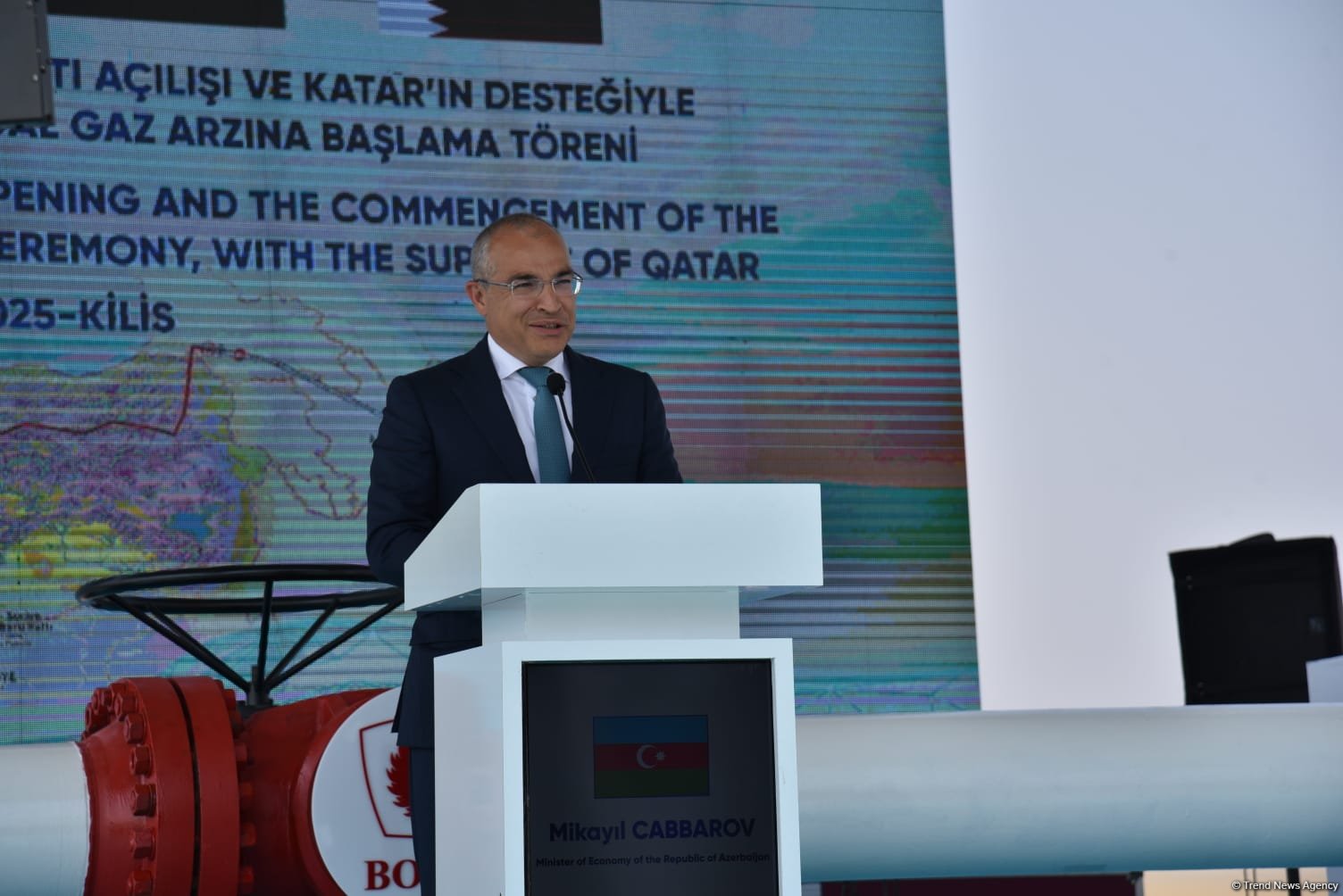 Azərbaycan qazının Suriyaya ixracına başlanıldı (FOTO) (YENİLƏNİB)