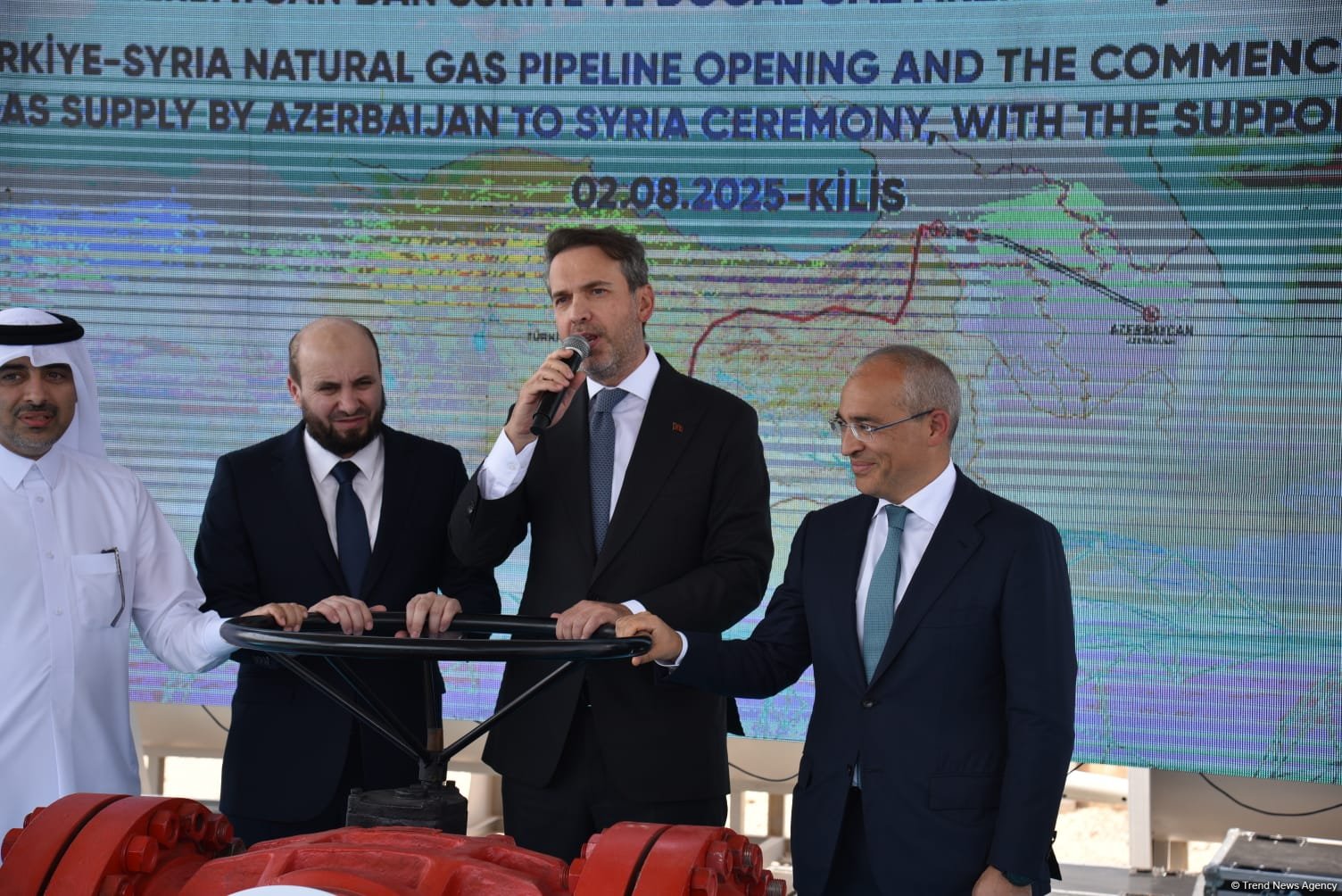 Azərbaycan qazının Suriyaya ixracına başlanıldı (FOTO) (YENİLƏNİB)