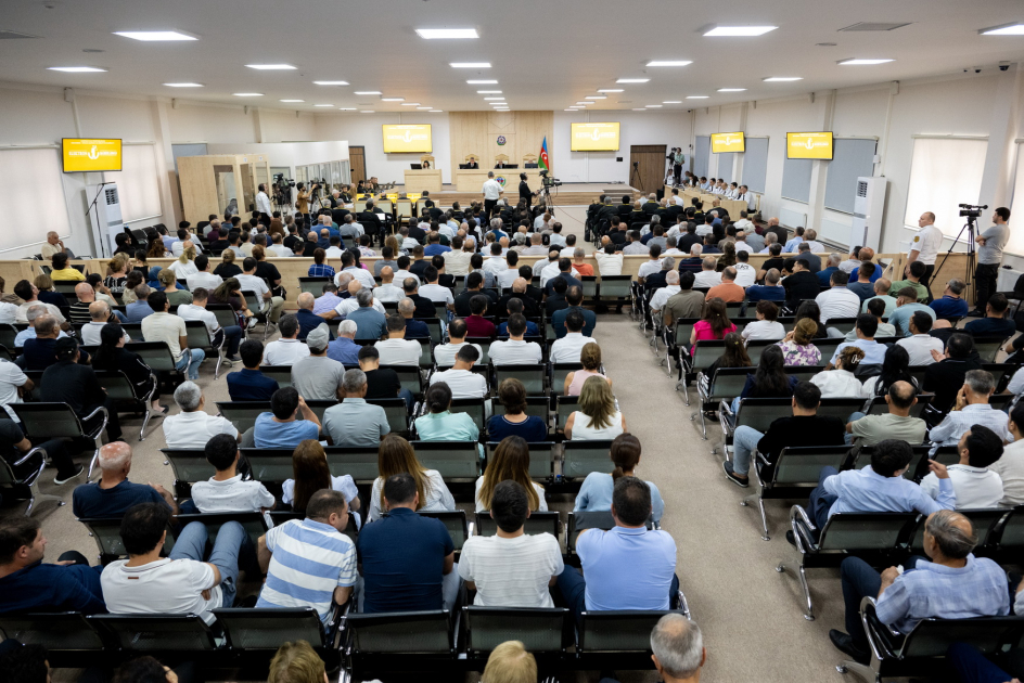 Ermənistan silahlı qüvvələrinin hücumları nəticəsində yaralanmış, mina qurbanı olmuş, əsirlikdə və girovluqda saxlanılmış şəxslər məhkəmədə ifadə veriblər (FOTO)