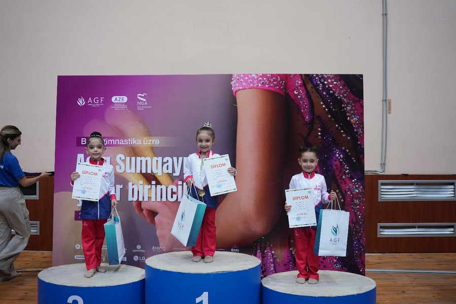 Bədii gimnastika üzrə Sumqayıt şəhər birinciliyi başa çatıb (FOTO)
