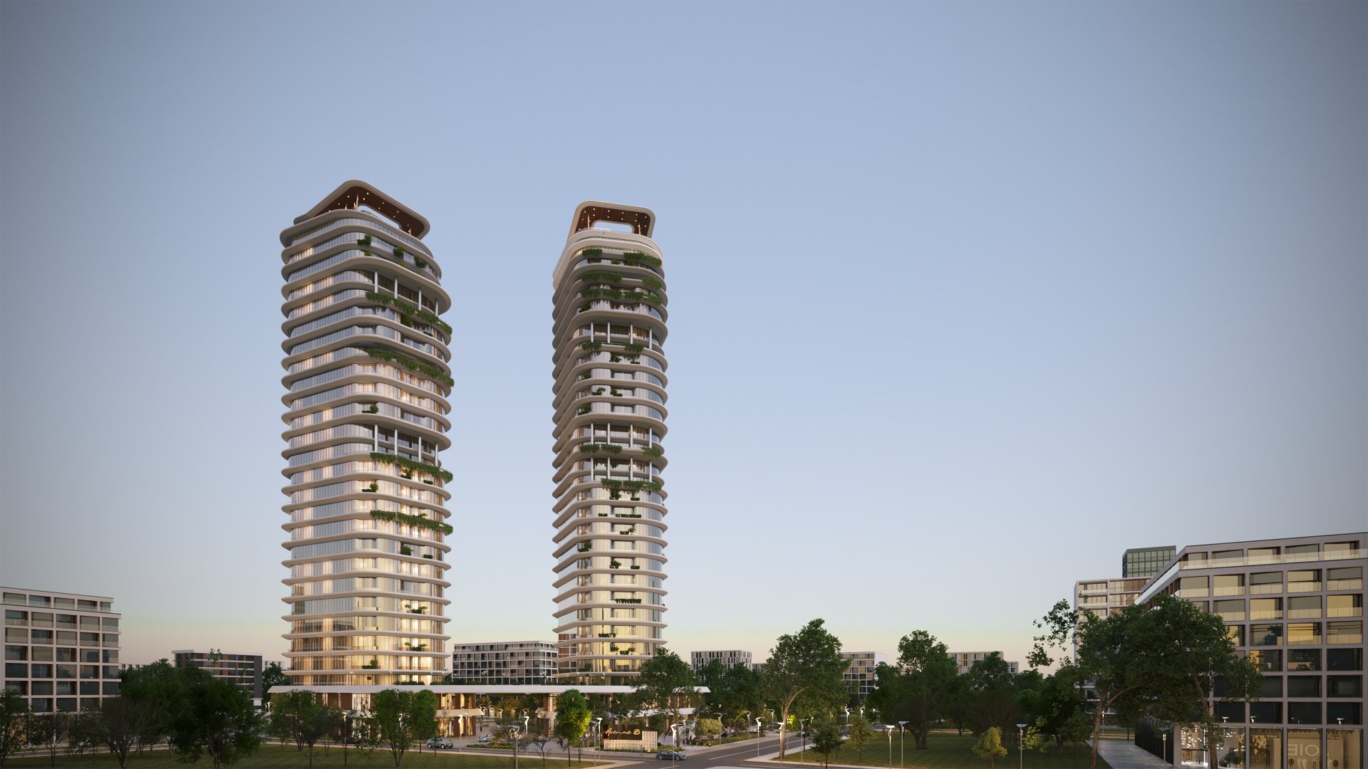 Zəfər Parkı və Port Baku yaxınlığında yeni lüks “Avenue 8” layihəsinə start verildi (FOTO)