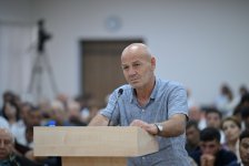 Ermənistan silahlı qüvvələrinin hücumları nəticəsində yaralanmış, mina qurbanı olmuş, əsirlikdə və girovluqda saxlanılmış şəxslər məhkəmədə ifadə veriblər (FOTO)