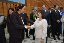 Sahibə Qafarova Türkmənistanda BMT Konfransı çərçivəsində keçirilən Parlamentlərarası Forumda iştirak edib (FOTO)