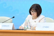 Sahibə Qafarova Türkmənistanda BMT Konfransı çərçivəsində keçirilən Parlamentlərarası Forumda iştirak edib (FOTO)