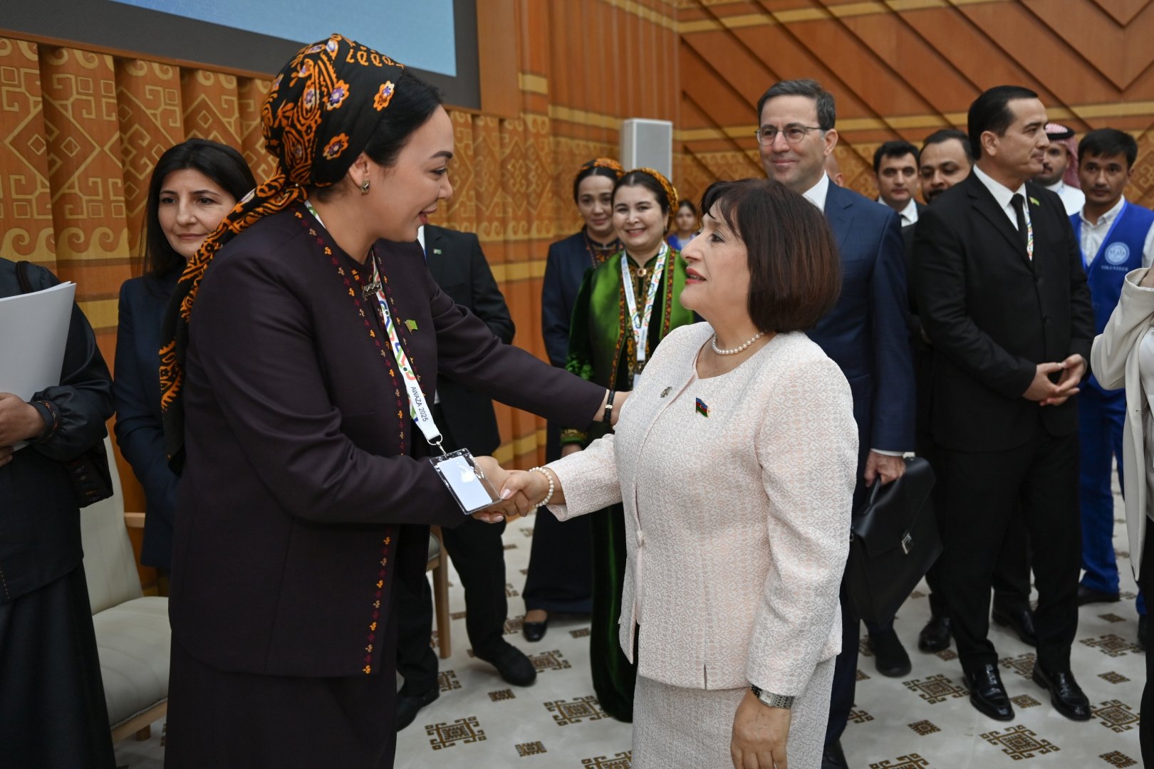 Sahibə Qafarova Türkmənistanda BMT Konfransı çərçivəsində keçirilən Parlamentlərarası Forumda iştirak edib (FOTO)