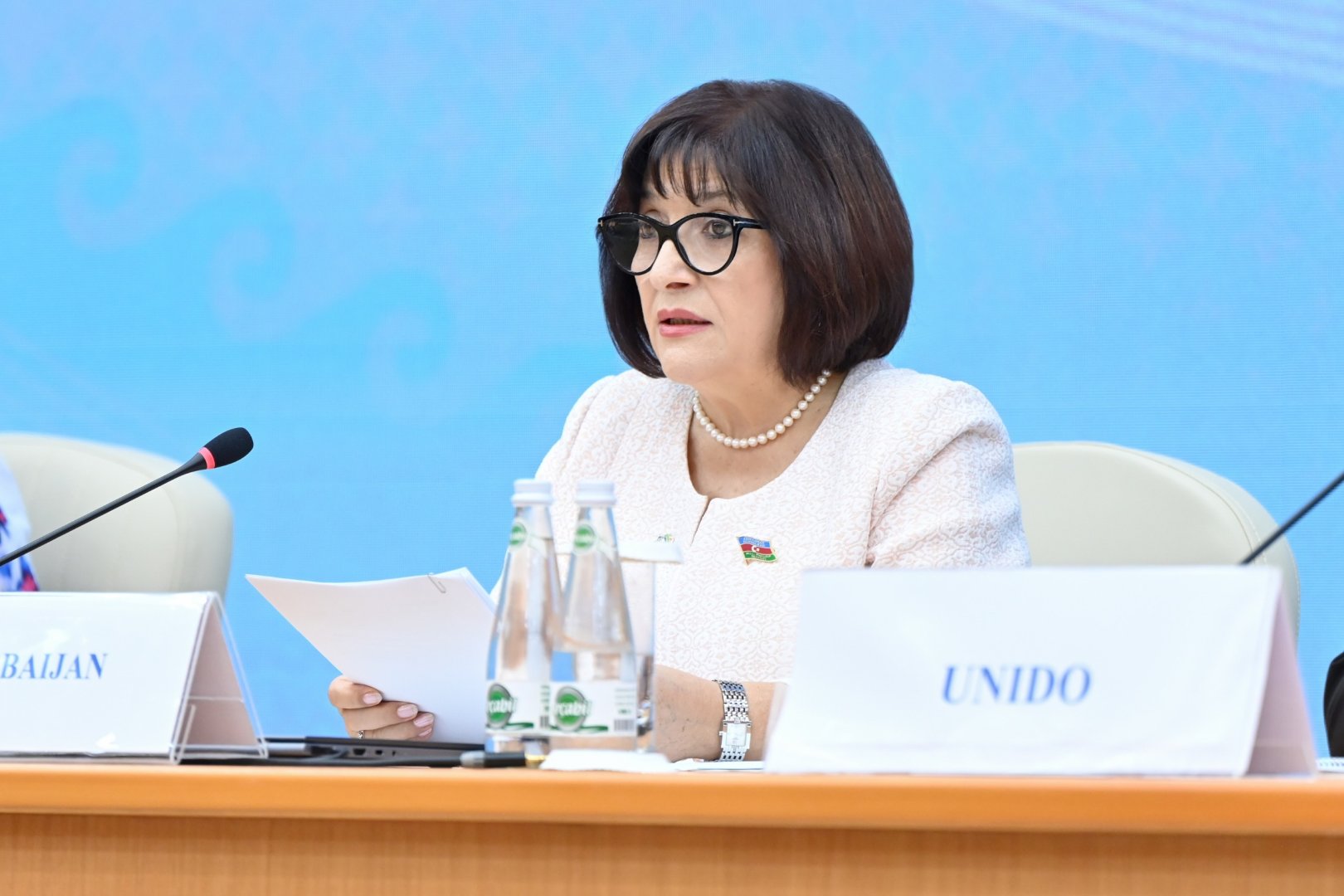 Sahibə Qafarova Türkmənistanda BMT Konfransı çərçivəsində keçirilən Parlamentlərarası Forumda iştirak edib (FOTO)