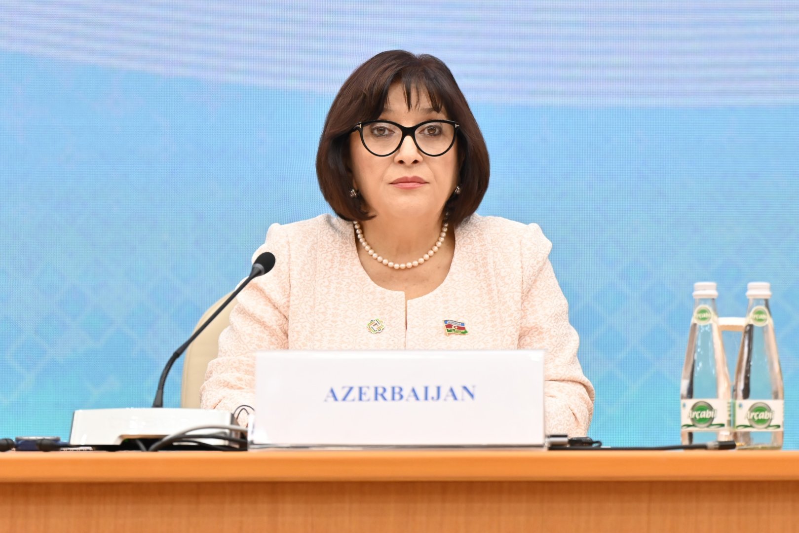Sahibə Qafarova Türkmənistanda BMT Konfransı çərçivəsində keçirilən Parlamentlərarası Forumda iştirak edib (FOTO)