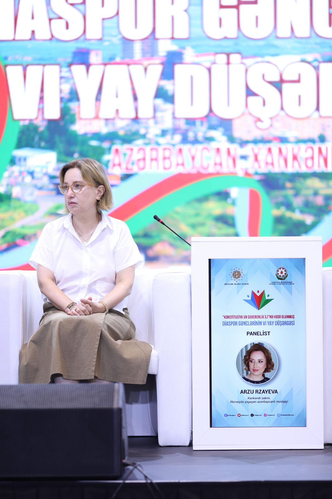 Yay düşərgəsində böyük maraq yaradan “Xankəndi” paneli (FOTO)