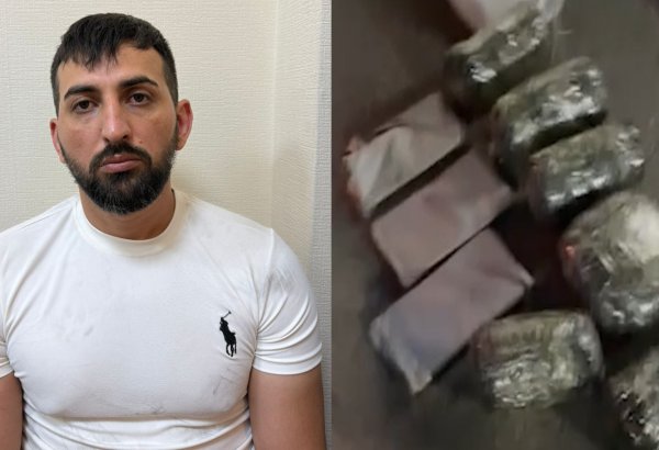 Bakıda polis 11 kiloqram narkotik vasitəni dövriyyədən çıxarıb (FOTO)