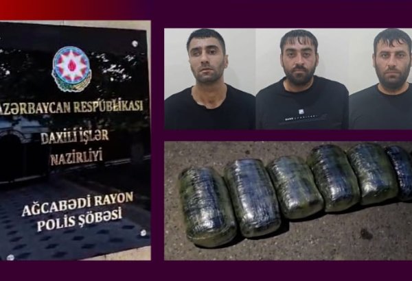 Ağcabədidə polis 14 kiloqram marixuana və həşiş aşkarladı (VİDEO)