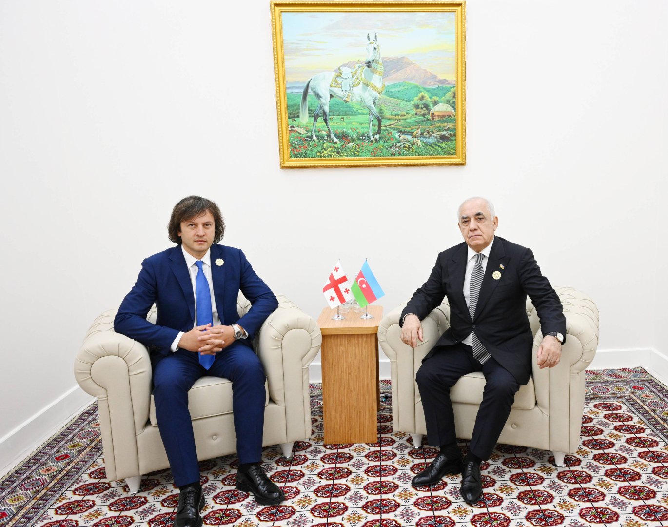 Əli Əsədov İrakli Kobaxidze ilə Azərbaycan-Gürcüstan strateji tərəfdaşlığını müzakirə edib (FOTO)