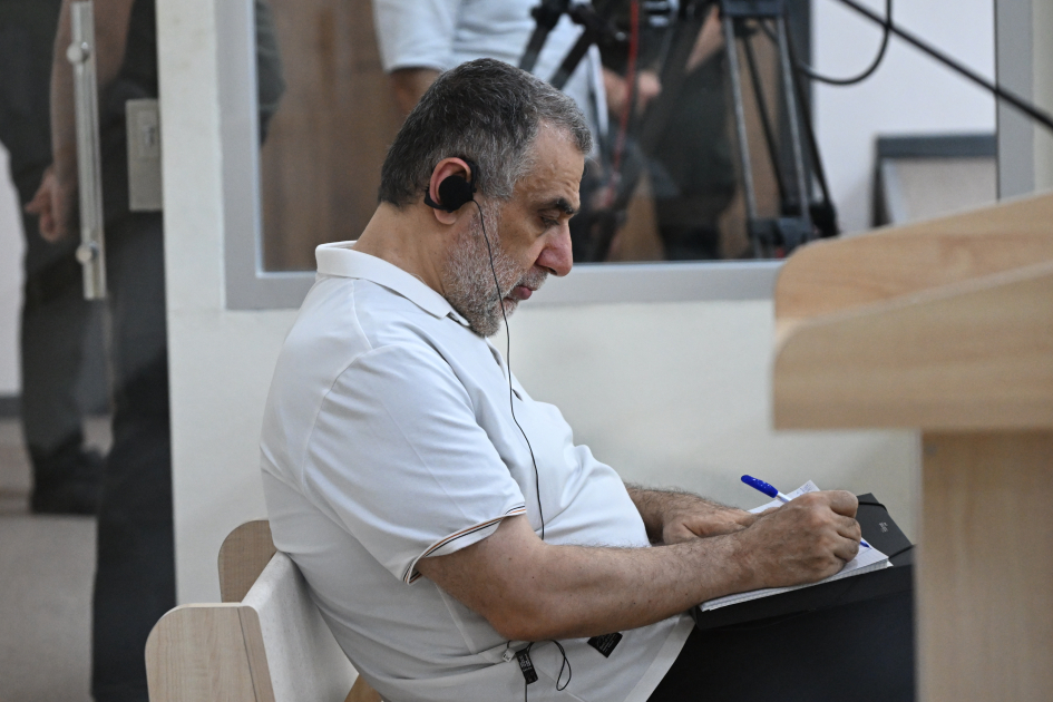 Ruben Vardanyanın məhkəməsində zərərçəkmiş şəxslərin və zərərçəkmişlərin hüquqi varislərinin ifadələri dinlənilib (FOTO)