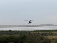 Qazaxıstanda itkin düşən helikopterin axtarışları 11 gündür davam edir (FOTO)