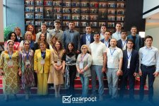 “Azərpoçt” rəsmisi Çində rəqəmsal iqtisadiyyat seminarında iştirak edib (FOTO)