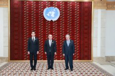 Azərbaycan və Türkmənistan arasında ikitərəfli əməkdaşlığın inkişaf perspektivləri müzakirə edilib (FOTO)