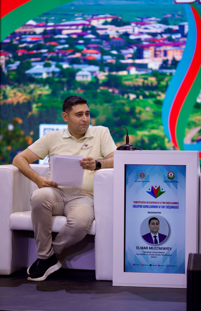 Diaspor Gənclərinin VI Yay Düşərgəsində “Konstitusiya və Suverenlik” mövzusunda panel təşkil olunub (FOTO)