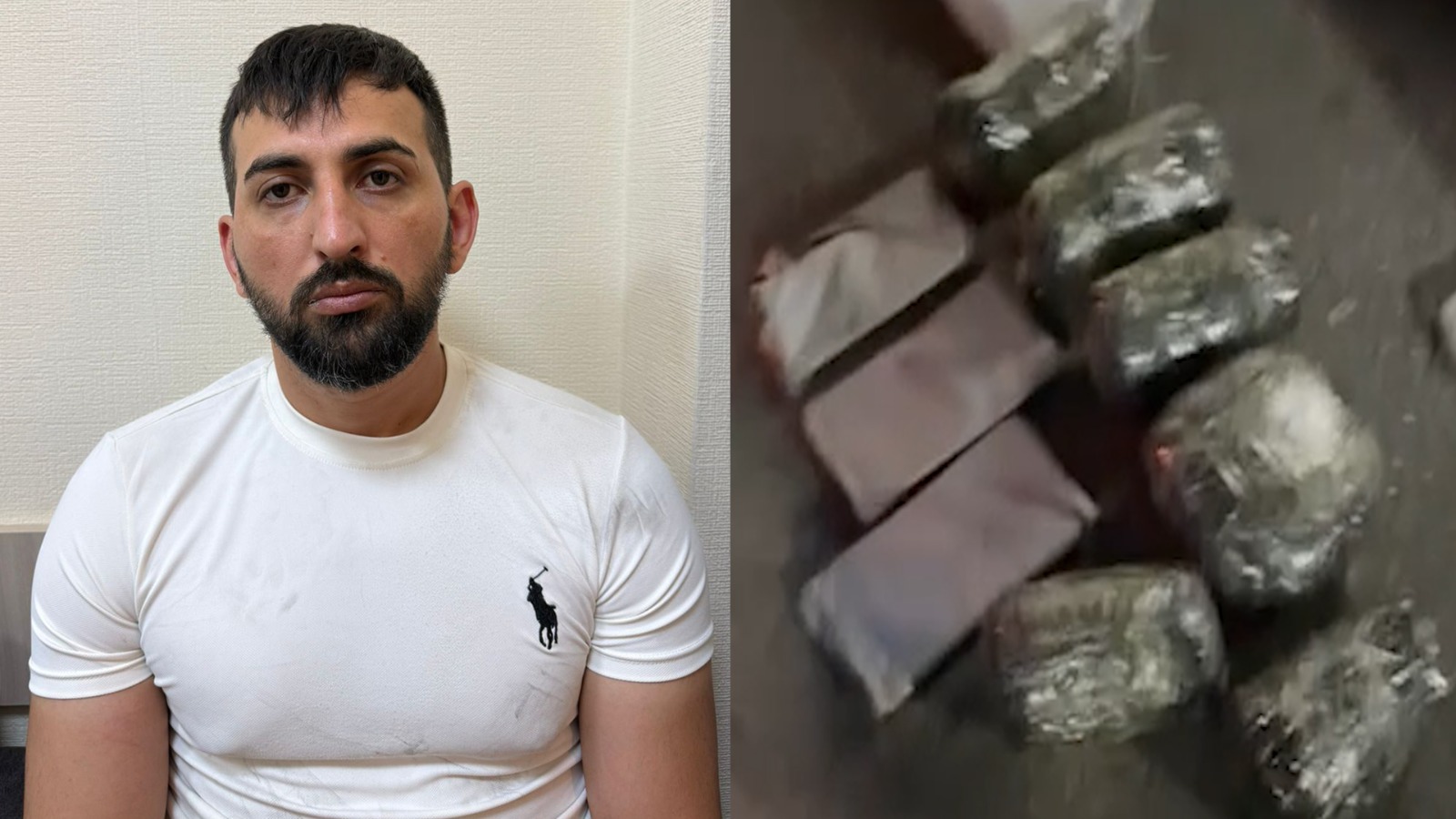 Bakıda polis 11 kiloqram narkotik vasitəni dövriyyədən çıxarıb (FOTO)