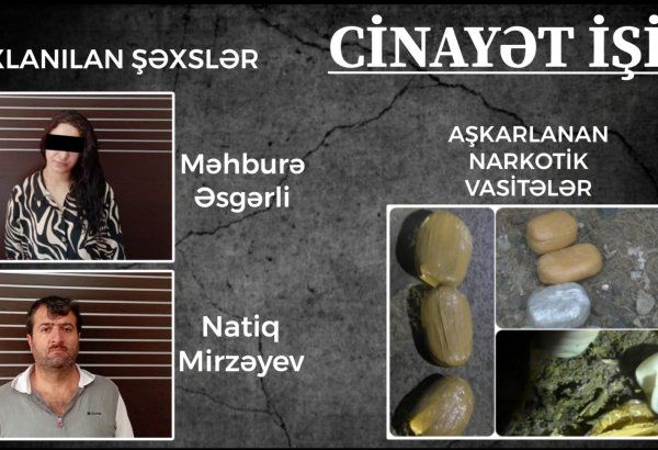 Yardımlıda narkokuryer şəbəkə ifşa edilib