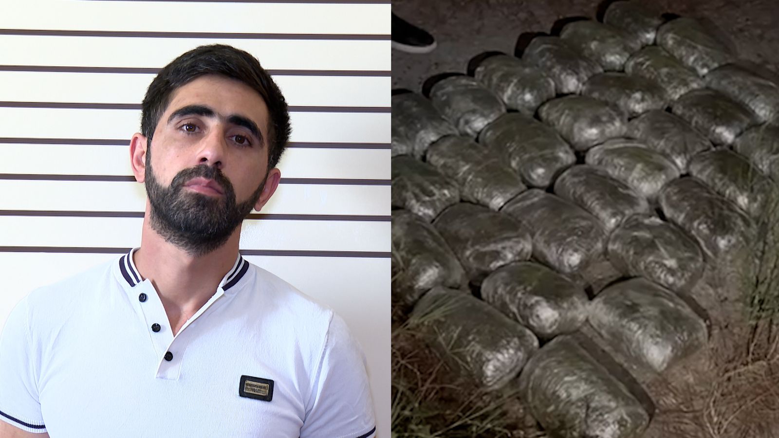 Bakıda polis 34 kiloqramdan artıq narkotik vasitəni dövriyyədən çıxarıb (VİDEO)