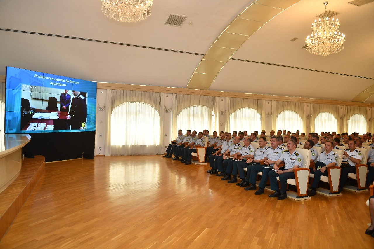 Baş Prokurorluq və DSX "Korrupsiyaya qarşı mübarizə" mövzusunda birgə tədbir keçirib (FOTO)
